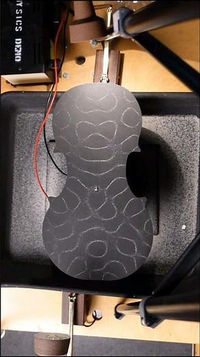 Ever wonder how an instrument is vibrating when it's playing a note? #science #physics #music