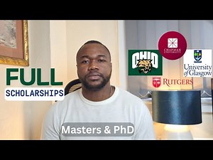 Multiple 100% Full Scholarships for International Students 2026. US, UK, South Korea and Netherlands