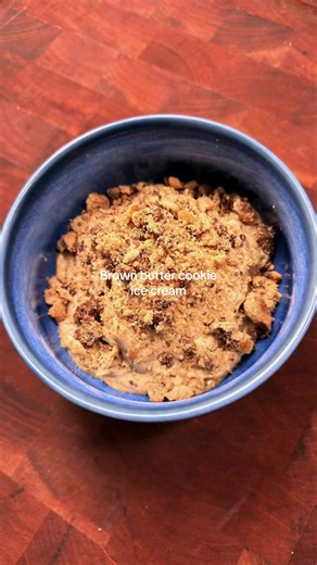 Brown Butter Cookie Ice Cream Recipe