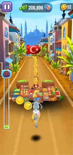 Angry Gran Run Bones in Turkey #shorts