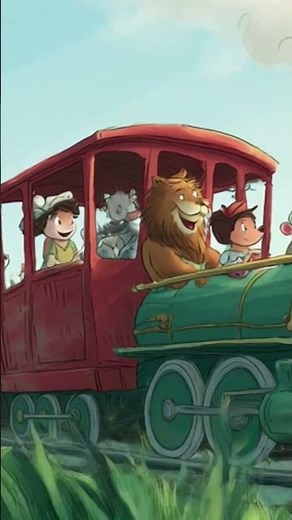 Animal Train Animation