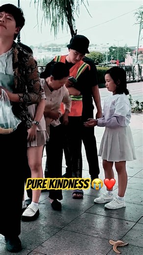 KH | Rude Man Cuts Line... Kid served KARMA! 🍌😂[KINDNESSHERO] #shorts #trending #kindness #viral