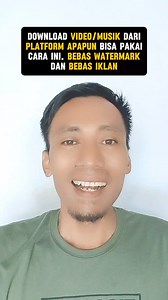 2.6K views · 10K reactions | Download video dari mana saja dengan satu klik. #tutorial #tipsandroid #downloadvideo #downloadvideo #downloadyoutube #downloadtiktok #downloadfb #downloadig | Ahmad Bakir | Facebook