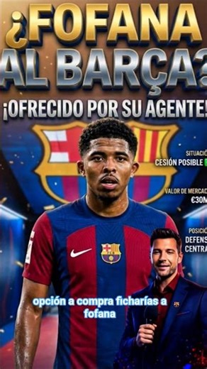 FOFANA OFRECIDO AL BARÇA! 🛡️🇫🇷 El central del Chelsea busca equipo.
