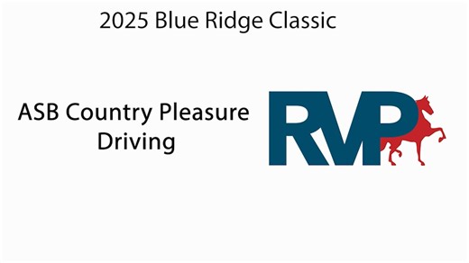 BRC25 - Class 59 - ASB Country Pleasure Driving