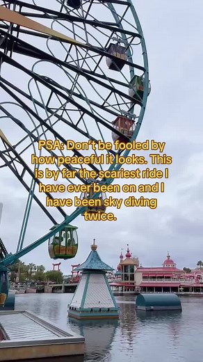 Scariest Ride Ever? Ferris Wheel Terror at Pixar Pier