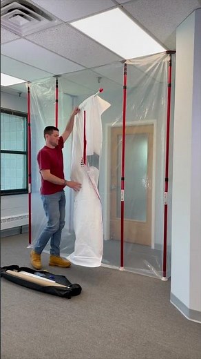 A Perfect How-to of the ZipWall® Magnetic Door Kit (MDK)