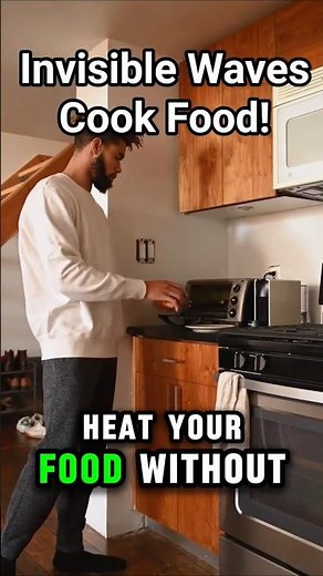 🍕 How Does a Microwave Cook Without Fire? No Fire, But Hot? Microwave Secret! #microwave #viralvideo