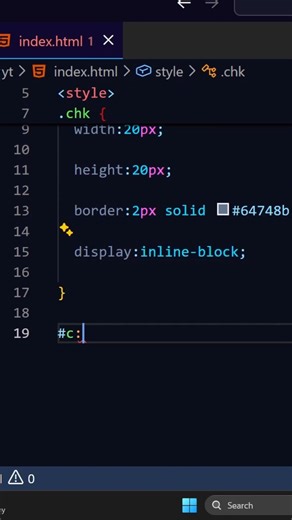 Modern Chexkbox using css #csscoding #coding