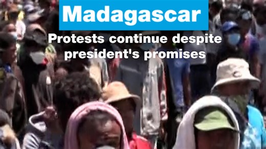 Madagascar: Protests continue despite president's attempts to defuse tensions
