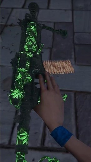 CUSTOM ANIMATED BONGSHOT! CUSTOM FIVEM GUN! #fivem #gta5rp #shortsfeed