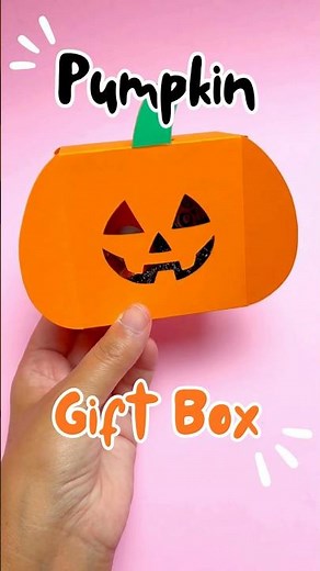 Jack-O’-Lantern Gift Box 🎃 Cricut Halloween DIY | Spooky Treat Box Tutorial #cricut #halloweencraft