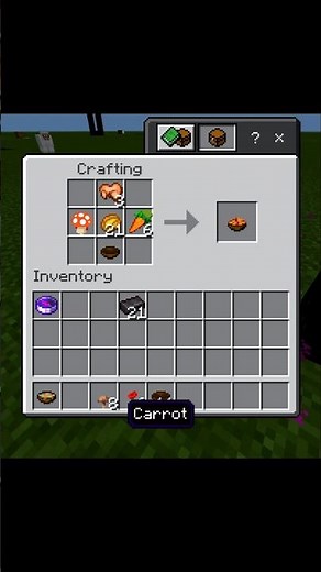 How To Craft Rabbit Stew In Minecraft! 🥘🐰 #minecraft #shorts#gaming #viral #trending