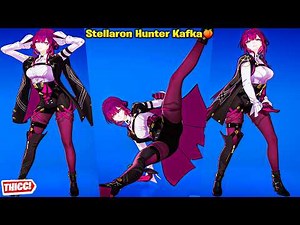 Fortnite Kafka Skin Showcase Thicc 🍑😍 Top Tiktok Dances & Emotes 😘 Hot New Honkai Star Rail Outfit 😜