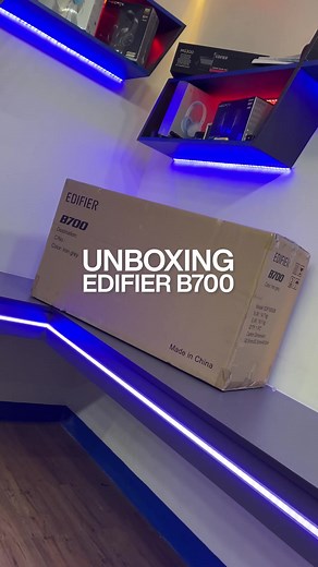 Unboxing our Edifier B700 Dolby Atmos Soundbar System 🔥🔥 #edifierphilippines #edifier #b700 #soundbar #dolbyatmos #bestspeaker #fyp