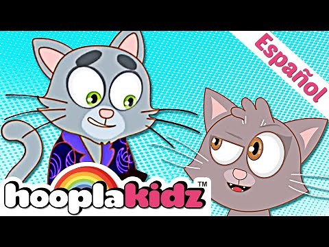 HooplaKidz en Español | Papá Papá, sí Johny | Johny Johny | Canciones infantiles animadas