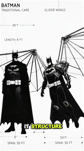 How big would Batman's cap need to be fly 🤔 #batman