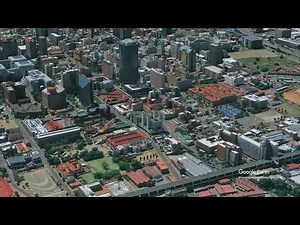 Johannesburg View 3D Aerial Tour of South Africa’s Largest City in Stunning 4K