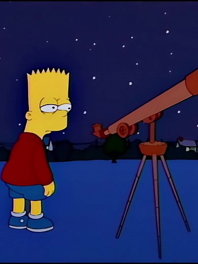 Bart Comet Destroys Springfield in The Simpsons Movie