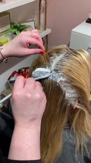 Redken Cover Fusion in 8NA - Hair Color Transformation