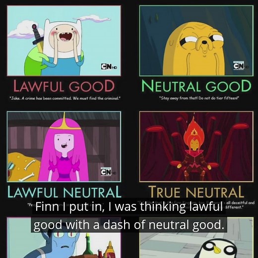 #lawfulgood #finn #adventuretime #alignmentchart