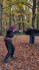 12K views · 971 reactions | Game of survival  DO NOT ATTEMPT THIS AT HOME This stunt is performed by two professionals #archerytrick #trickshot #archery #reel #stunt #stuntlife | Anni Jauhiainen | Facebook