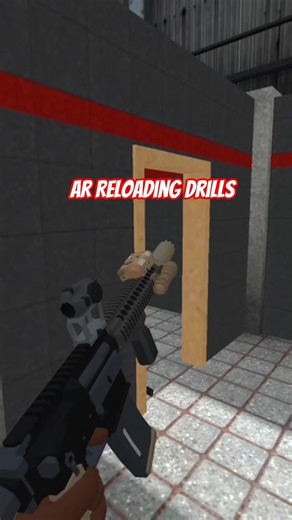 Real Reloading Drills Tactical and Emergency AR in Tactical Assault VR #vrgaming #tavr #gameplay