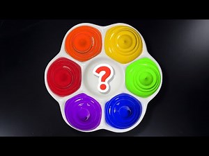 How to Create 7 Magical Colors from 3 Primary Colors || Satisfying Color Mixing.