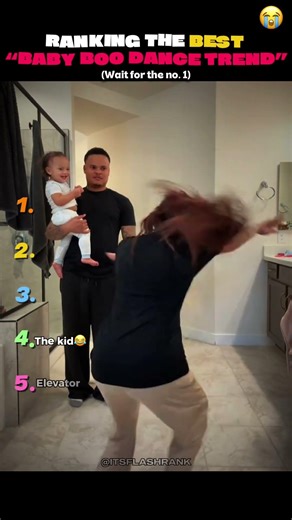 Ranking "Baby Boo" Dances! 💃 Bro’s serious at #3 💀