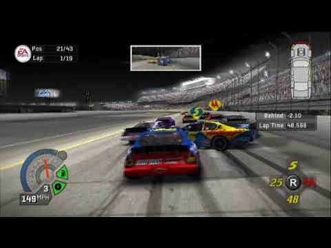 NASCAR 06: Total Team Control (PS2 Gameplay)