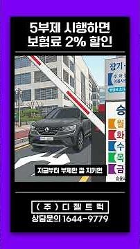 Information on insurance premium discounts for participating in the five-day vehicle restriction ...