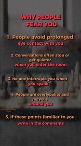 Are you intimidating? 4 signs people are actually AFRAID of you