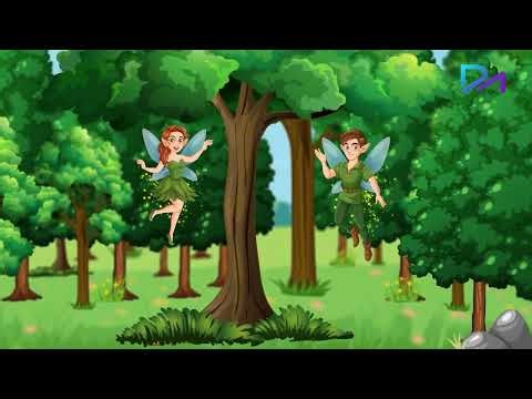 Magical Fairy Forest Animation | After Effects | 2D Animation | DhaMin Motion