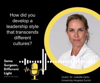 Dr. Isabelle Opitz, director of the Department of Thoracic Surgery at...