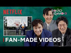 Reactions to fan-created parodies | Squid Game Season 3 | Netflix [ENG SUB]