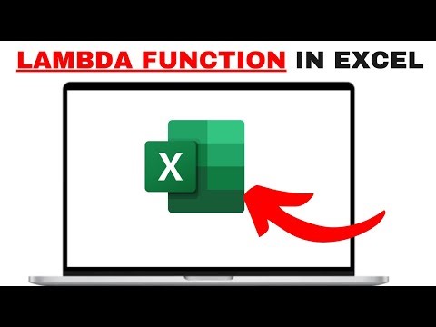 How to Use Lambda Function In Excel
