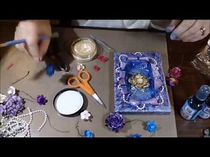 Mixed Media Canvas Tutorial - Exploding Canvas