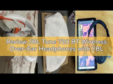 Review JBL Tune 720 BT Wireless Over-Ear Headphones with JBL Pure Bass Sound, Bluetooth 5.3, Hands-F
