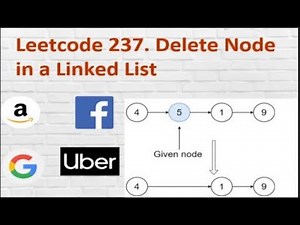 Leetcode 237. Delete Node in a Linked List