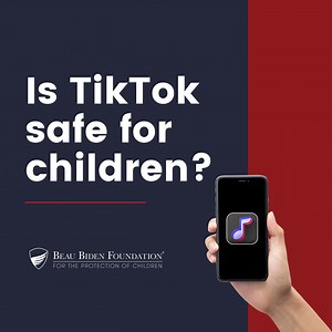 Is TikTok safe for children? There are real safety concerns, from predator use to dangerous content. TikTok can take a toll on mental health as well. Watch this video for tips on minimizing TikTok risk, or visit this link to learn more: parents.com/kids/safety/internet/is-tiktok-safe-for-kids #cybersafety #onlinesafety | Beau Biden Foundation for the Protection of Children | Facebook