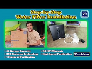 HUL Pureit vital 6L Unboxing & Easy Installation | TECH BURNER'S WAY | #techburner #pureit #filter