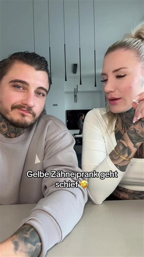 Gelbe Zähne Prank sorgt für Panik und Lacher 🤣