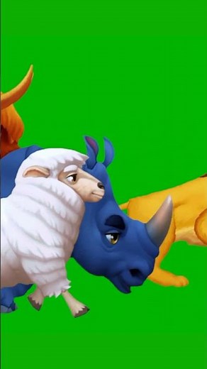 Zoo Janwar Stampede Crossover Green Screen | Zoo Animals Running #stampede #animalsounds #zooanimal