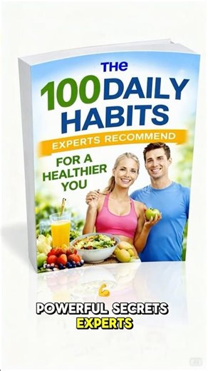 100 Daily Habits for a Healthier You #yourhealth #Kiki #HealthyHabits #Wellness #BetterLife