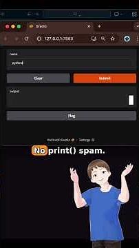 Python Beginners – Build a Web App in 2 Minutes (Gradio)