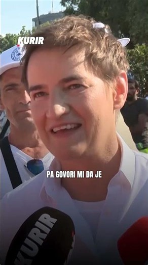 Predsednica skupštine Srbije Ana Brnabić govorila je za TV Kurir o utiscima sa današnjeg skupa