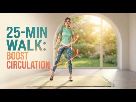 25-Min Walk: Boost Circulation & Feel Lighter!