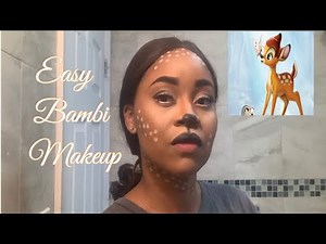How to: Bambi makeup tutorial! Quick and easy for beginners!