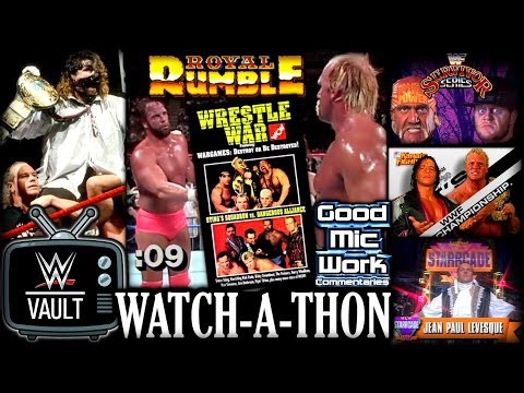 WWE Vault WATCH ALONG: Mankind vs The Rock | Royal Rumble 1989 | WCW War Games 92 | Bret Hart vs Sid