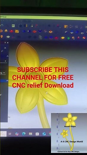Artcam 2018 | CNC Relief Download for free #wood #autocadblocks #woodworking